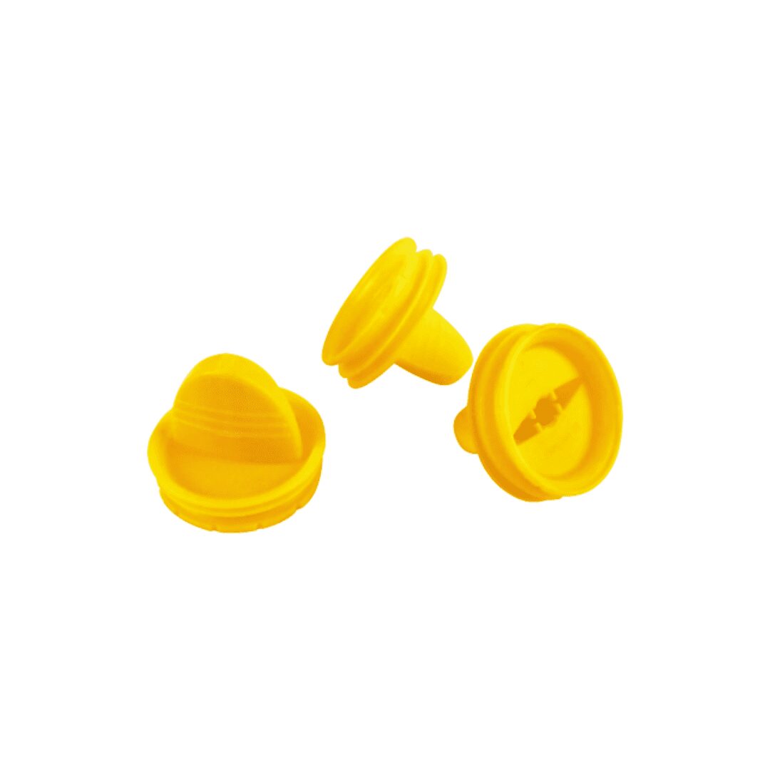 BOUCHON pour filtre jaune jetable